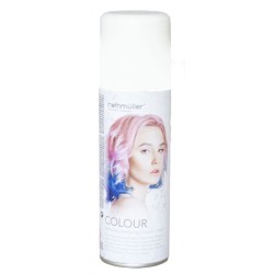 Laque pour cheveux Color White, Laque pour cheveux blanche 100 ml