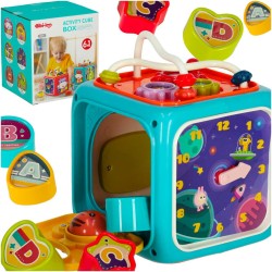 Bloc de trieur de cubes sensoriels interactif nobie
