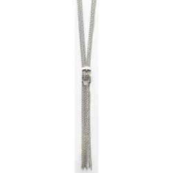 Victoria Silver-colored long necklace