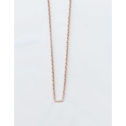 Victoria Rose gold colored necklace