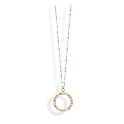 Victoria Rose gold colored necklace