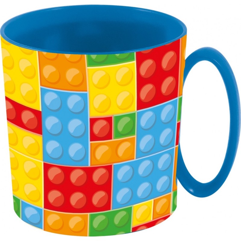 Bricks Lego patterned micro mug 350 ml II. class