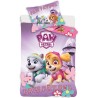 Parure de lit pour enfant Paw Patrol Purple 100 x 135 cm, 40 x 60 cm Classe II