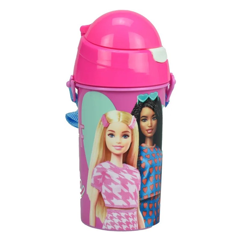 Bouteille d'eau Barbie Happy Thoughts, bouteille de sport 500 ml