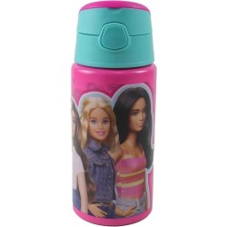 Bouteille en aluminium Barbie Love avec crochet 500 ml