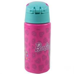 Bouteille en aluminium Barbie Love avec crochet 500 ml