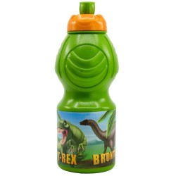 Dinosaur bottle, sports bottle 400 ml