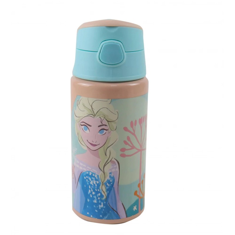 Bouteille en aluminium Disney Frozen Adventure avec crochet 500 ml