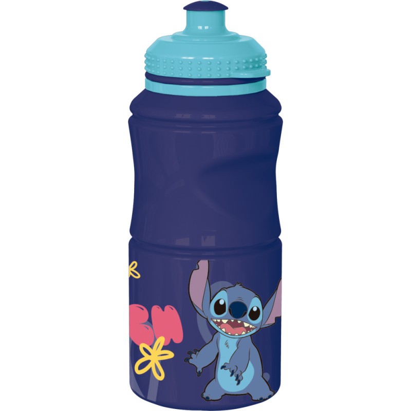 Bouteille d'eau Disney Lilo et Stitch Palms Bouteille de sport Disney Lilo et Stitch, 380 ml