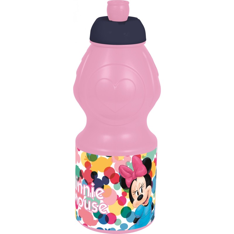 Bouteille d'eau Disney Minnie, bouteille de sport 400 ml