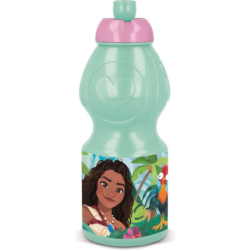 Bouteille Disney Vaiana Lagoon, bouteille de sport 400 ml