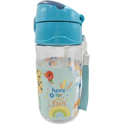 Fisher-Price Animals Tyger plastic water bottle with hook 350 ml