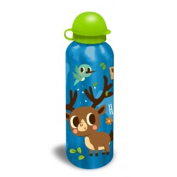 Animaux dans la forêt, bouteille en aluminium 500 ml