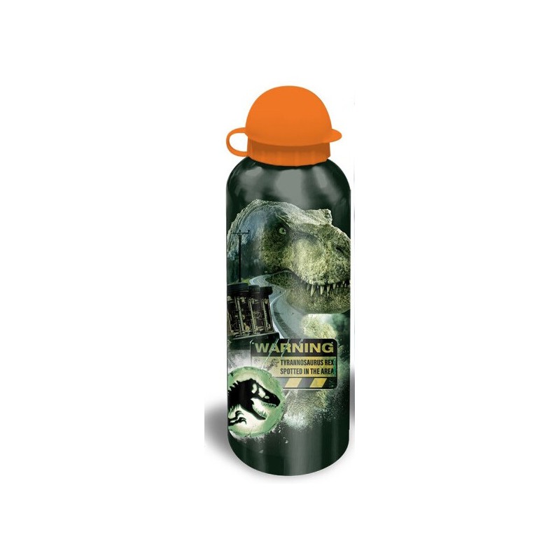 Jurassic World Warning aluminum bottle 500ml