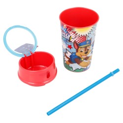 Gobelet porte-rafraîchissement et collation Paw Patrol 400 ml