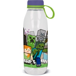 Bouteille Ecozen Minecraft, bouteille de sport 650 ml