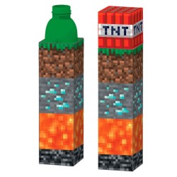 Bouteille en plastique Minecraft TNT, bouteille de sport 650 ml