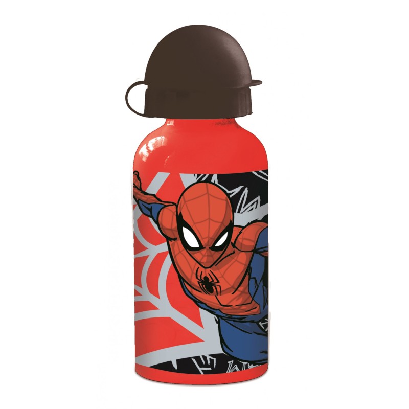 Spiderman aluminum bottle 400 ml