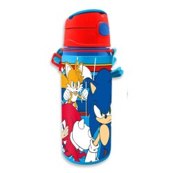 Bouteille en aluminium Sonic the Hedgehog Prime avec crochet 600 ml