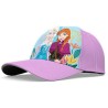 Casquette de baseball pour enfant Disney Frozen Fleurs violettes 52 cm