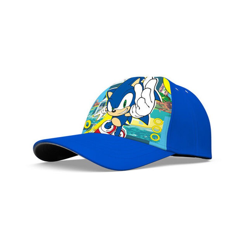 Sonic the Hedgehog Gold Rings Sonic the Hedgehog children’s baseball cap 54 cm