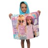 Serviette de plage Poncho Barbie Together 60x120 cm