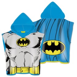 Serviette de plage poncho Batman Whoom 55x110cm (séchage rapide)