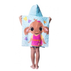 Bing Blue beach towel poncho 50*115cm