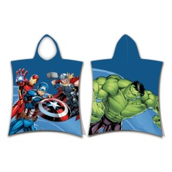 Serviette de plage poncho Avengers Hero 50x115cm