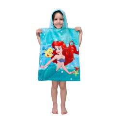 Serviette Poncho Princesse Disney Ariel 50x115 cm