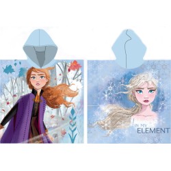 Disney Frozen Element beach towel poncho 55x110 cm (Fast Dry)