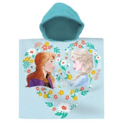 Disney Frozen Flower beach towel poncho 60x120 cm