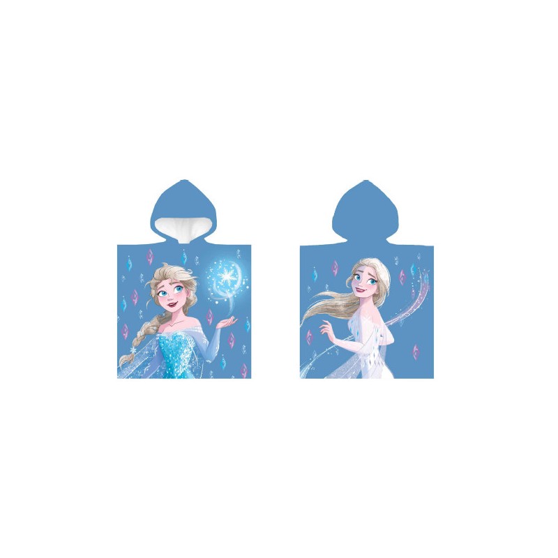 Poncho de plage Disney Frozen Snow 50x100 cm