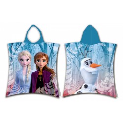 Disney Frozen beach towel poncho 50*115 cm