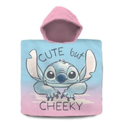 Poncho de plage Cheeky Disney Lilo et Stitch 60x120 cm