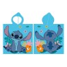 Serviette de plage Poncho Disney Lilo et Stitch Listening Ears 55x110 cm (séchage rapide)