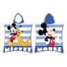 Disney Mickey  Stripe beach towel poncho 50x115cm