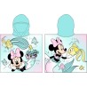 Disney Minnie  beach towel poncho 55*110cm (Fast Dry)