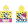 Disney Minnie  Yellow beach towel poncho 50x100 cm