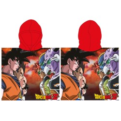 Poncho de plage Dragon Ball Combat 55x110cm (séchage rapide)