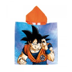 Dragon Ball Son Goku beach towel poncho 55x110cm (fast dry)