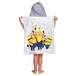 Minions beach towel poncho 50*115cm