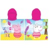 Peppa Pig beach towel poncho 55*110cm (Fast Dry)