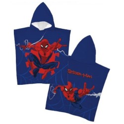 Serviette de plage Poncho Spiderman Agility 55x110 cm (Séchage rapide)