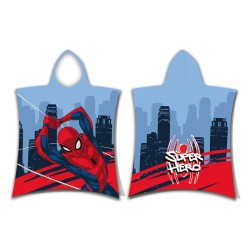 Spiderman Hero beach towel poncho 50x115cm