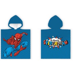 Serviette de plage Poncho Spiderman The Amazing 50x100 cm