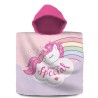 Serviette de plage Poncho Spécial Licorne 60x120 cm