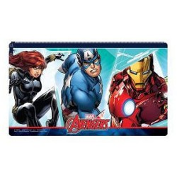 Trousse de toilette et trousse à crayons pour enfants Avengers Trio