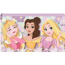 Trousse de toilette et trousse à crayons pour enfants Disney Princess Purple