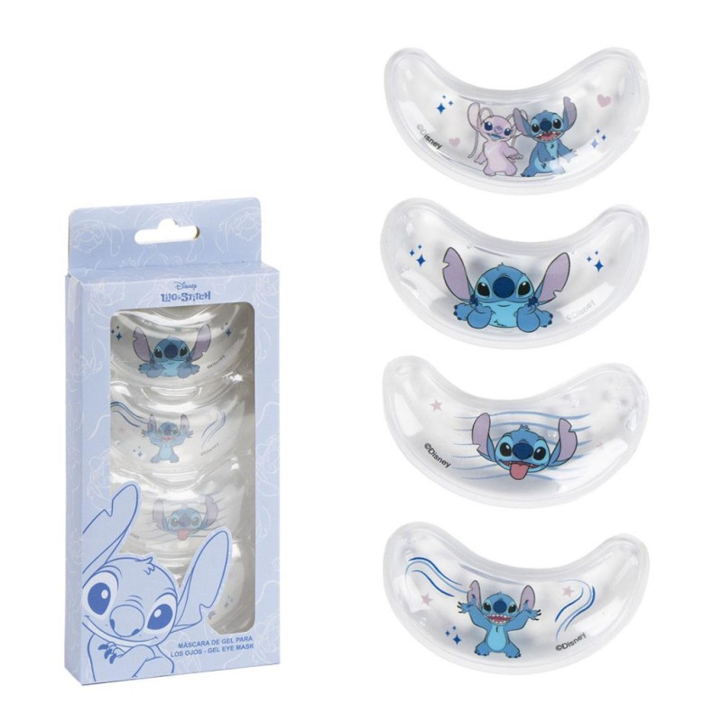 Masque pour les yeux en gel Disney Lilo et Stitch, lot de 4